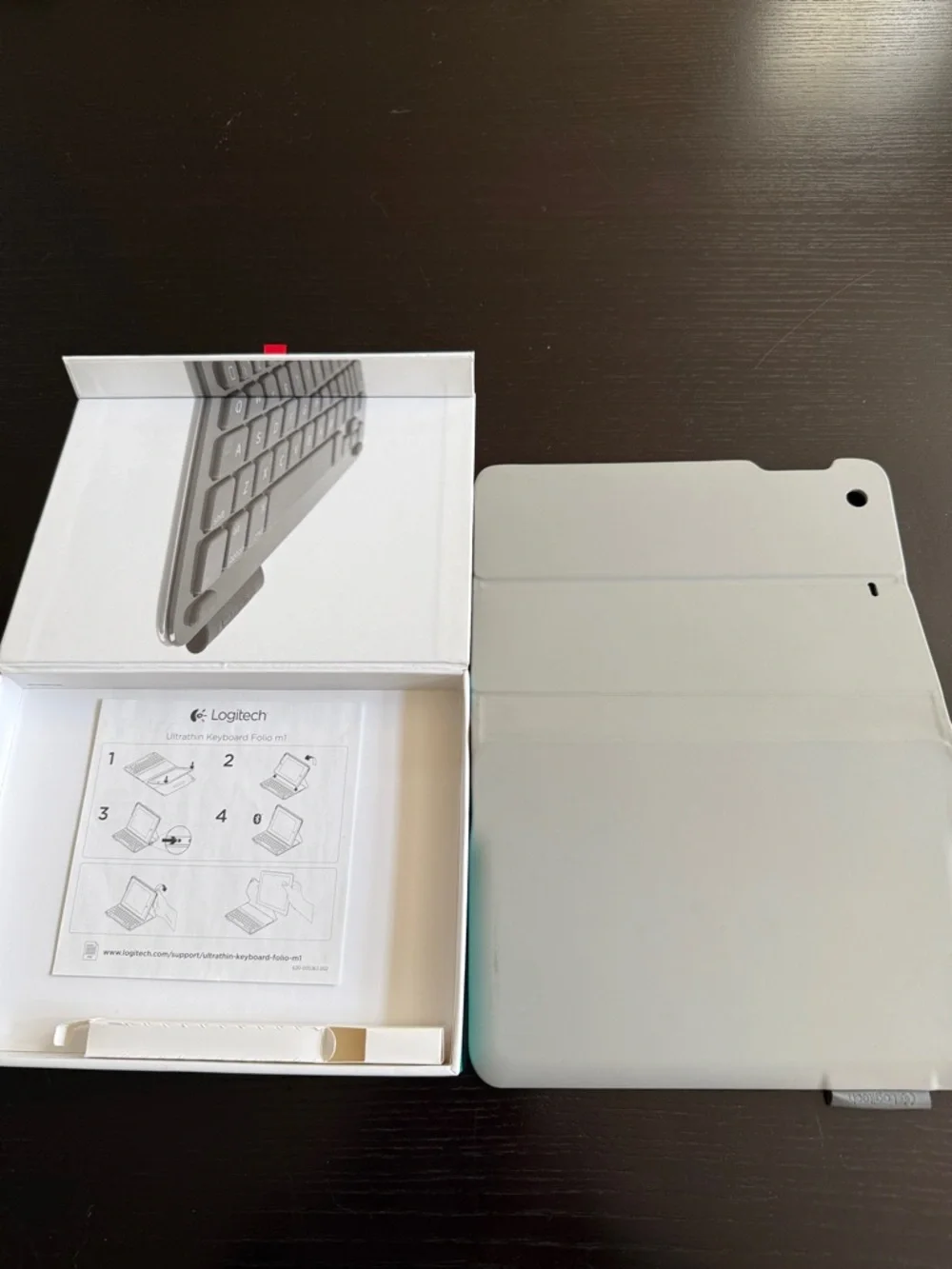 Logitech Ultrathin Keyboard Folio for iPad mini - Gray